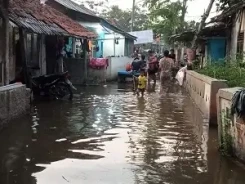 Sebanyak 997 Jiwa Terdampak Banjir di Kabupaten Karawang